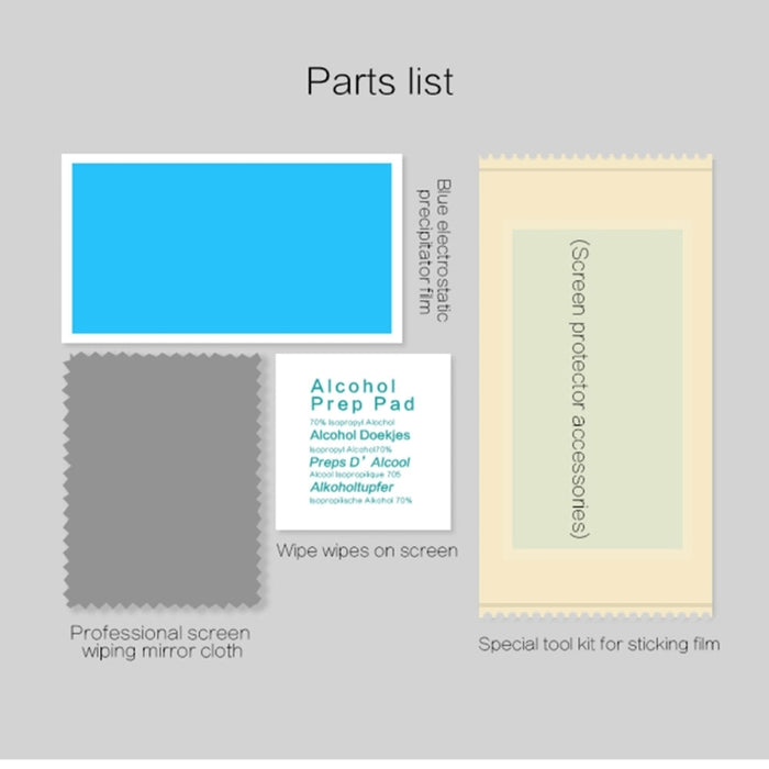 MOFI Xiaomi Redmi 4X 0.3mm 9H Dureza 2.5D Película de pantalla de vidrio templado de pantalla completa a prueba de explosiones, For Xiaomi Redmi 4X, For Redmi 4X