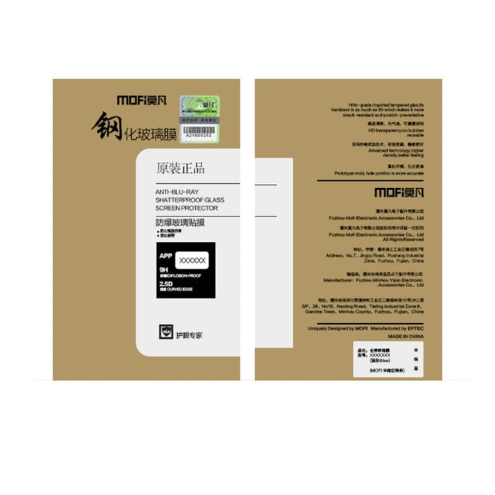 MOFI Xiaomi Redmi 4X 0.3mm 9H Dureza 2.5D Película de pantalla de vidrio templado de pantalla completa a prueba de explosiones, For Xiaomi Redmi 4X, For Redmi 4X