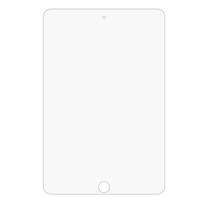 Película de vidrio templado a prueba de explosiones de dureza superficial 9H de 0,4 mm para iPad mini / mini 2 Retina / mini 3