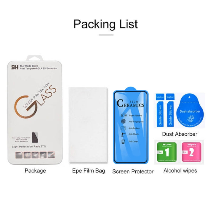 Película De Cerámica De Cubierta Completa De Pegamento Completo 2.5D Para Xiaomi Redmi K20 / K20 Pro / K20 Pro Premium, For Xiaomi Redmi K20 / K20 Pro (1 PC)