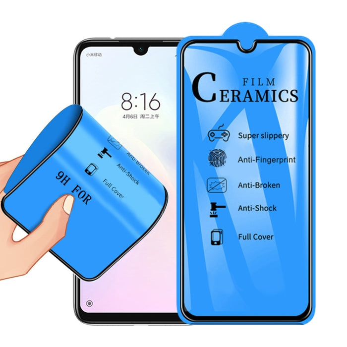 Película De Cerámica De Cubierta Completa De Pegamento Completo 2.5D Para Xiaomi Redmi Note 7 / Redmi Note 7 Pro, For Xiaomi Redmi Note 7 / Redmi Note 7 Pro (1 PC)