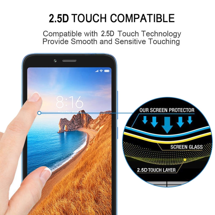 Película de vidrio templado protectora de pantalla de cubierta completa con pegamento completo de 25 piezas para Xiaomi Mi 6, For Xiaomi Mi 6