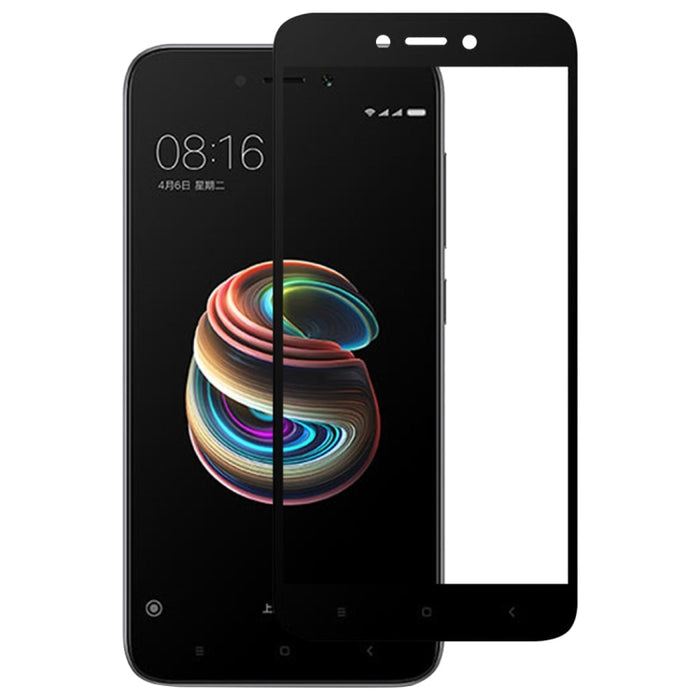 Película de vidrio templado protector de pantalla de cubierta completa con pegamento completo para Xiaomi Redmi 5A, For Xiaomi Redmi 5A