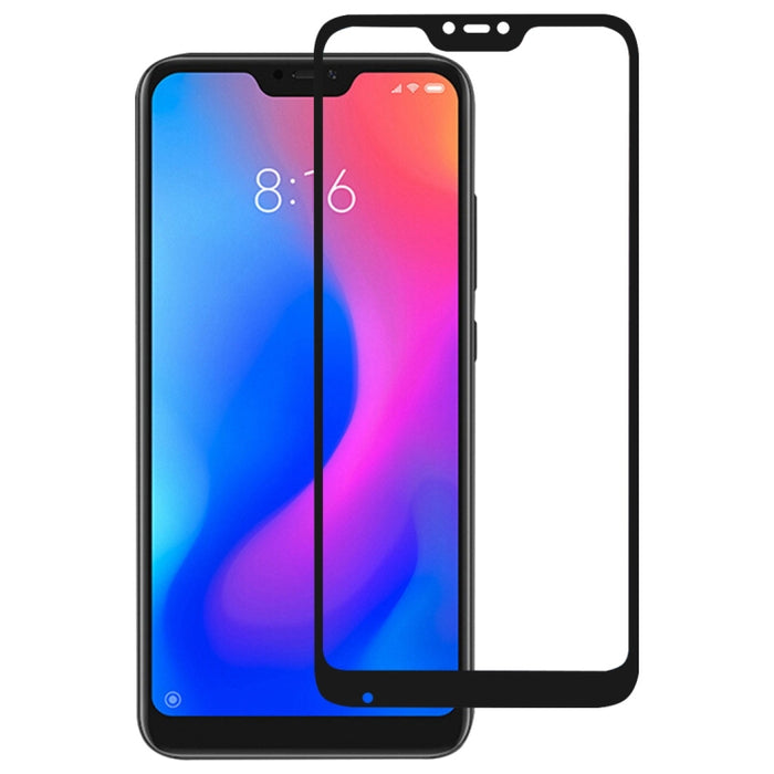 Protector de pantalla de cubierta completa con pegamento completo, película de vidrio templado para Xiaomi Redmi 6 Pro / MI A2 lite, For Xiaomi Redmi 6 Pro / MI A2 lite