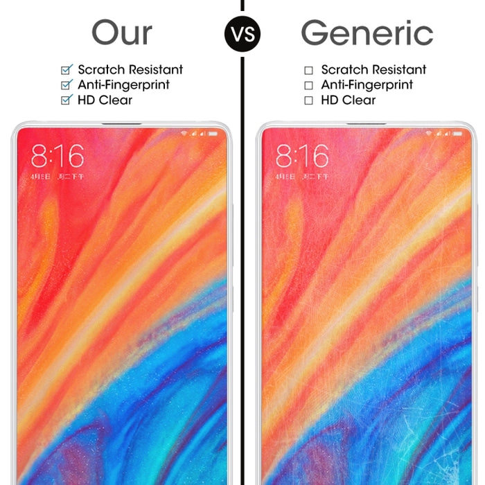 Para Xiaomi Mi Mix 2s 0.26mm 9H Dureza superficial 2.5D Película de pantalla de vidrio templado a prueba de explosiones, For Mi Mix 2s