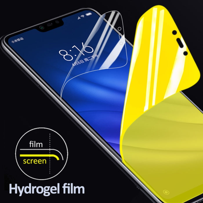 25 PCS para iPhone X / XS Protector de pantalla frontal de cobertura total de TPU suave