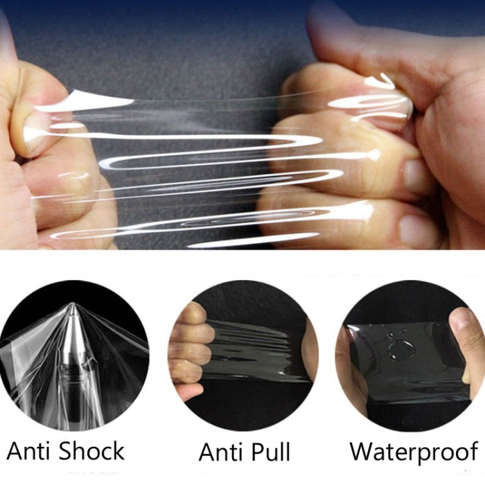 25 PCS para iPhone X / XS Protector de pantalla frontal de cobertura total de TPU suave