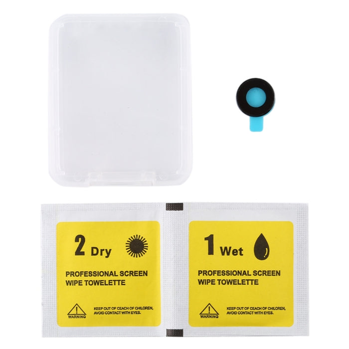 Para iPhone XR Aleación de titanio Metal Protector de lente de cámara Película de vidrio templado