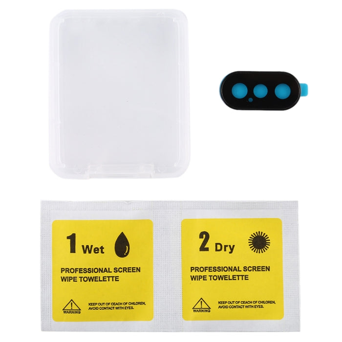 Para iPhone XS Max Aleación de titanio Protector de lente de cámara de metal Película de vidrio templado
