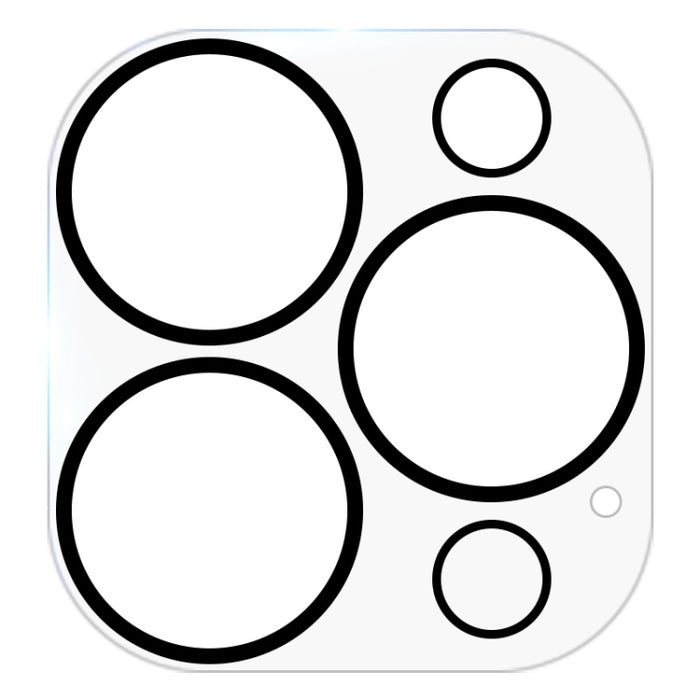 Para iPhone 13 Pro HD Antideslumbrante Protector de lente de cámara trasera Película de vidrio templado