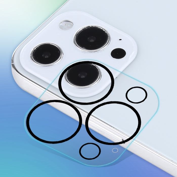 Para iPhone 13 Pro Max HD Antideslumbrante Protector de lente de cámara trasera Película de vidrio templado