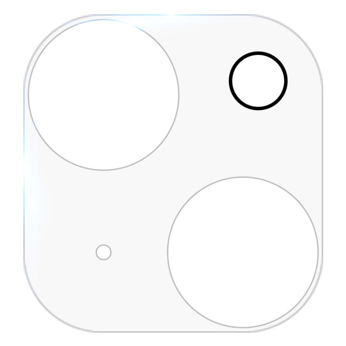 Para iPhone 13 mini 50 piezas HD Protector de lente de cámara trasera Película de vidrio templado