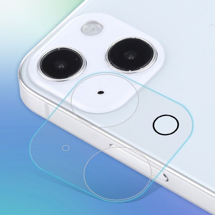 Para iPhone 13 HD Protector de lente de cámara trasera Película de vidrio templado