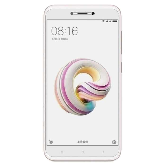 Para Xiaomi Redmi 5A 0.26mm 9H Dureza superficial 2.5D Protector de pantalla de vidrio templado con borde curvo, For Redmi 5A