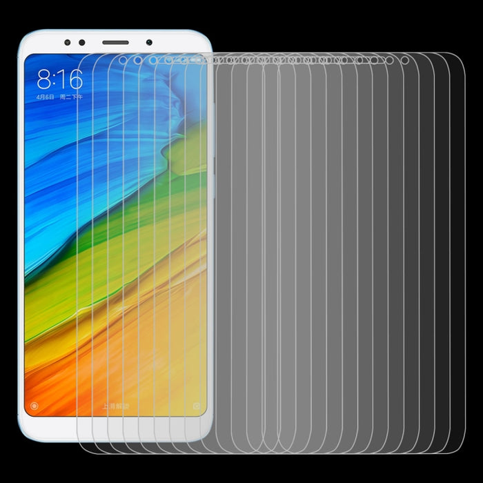 100 PCS para Xiaomi Redmi 5 Plus 0.26mm 9H Dureza superficial 2.5D Protector de pantalla de vidrio templado con borde curvo, For Redmi 5 Plus