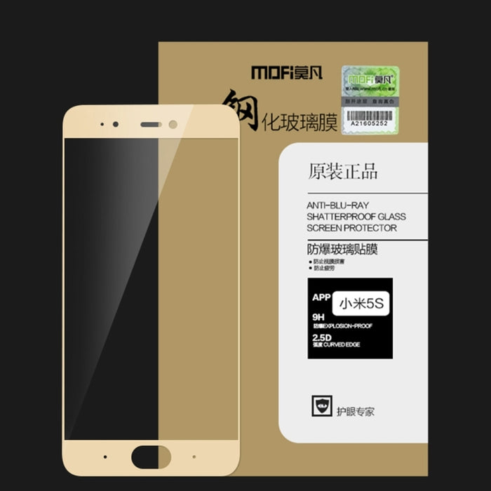 MOFI Xiaomi Mi 5s 0.3mm 9H Dureza 2.5D Película de pantalla de vidrio templado de pantalla completa a prueba de explosiones, For Xiaomi Mi 5s, For Mi 5s