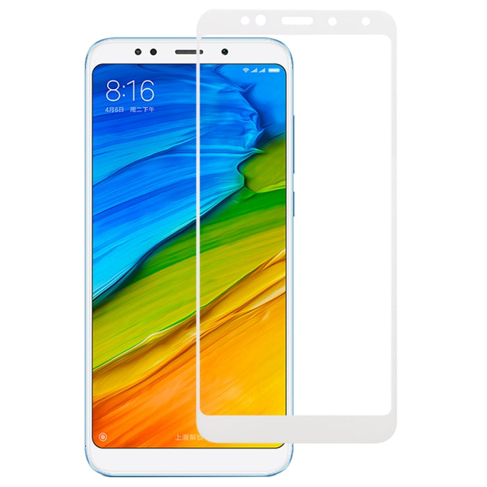 Película de vidrio templado totalmente adhesiva de pantalla completa de 0,33 mm 9H 2.5D para Xiaomi Redmi 5 Plus, For Redmi 5 Plus
