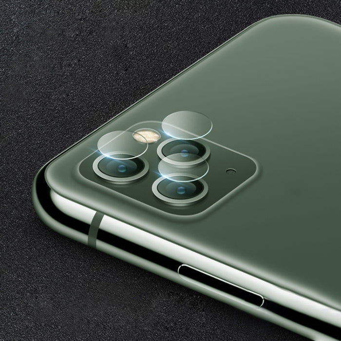 Para iPhone 11 Pro Película de lente de cámara trasera de fibra suave