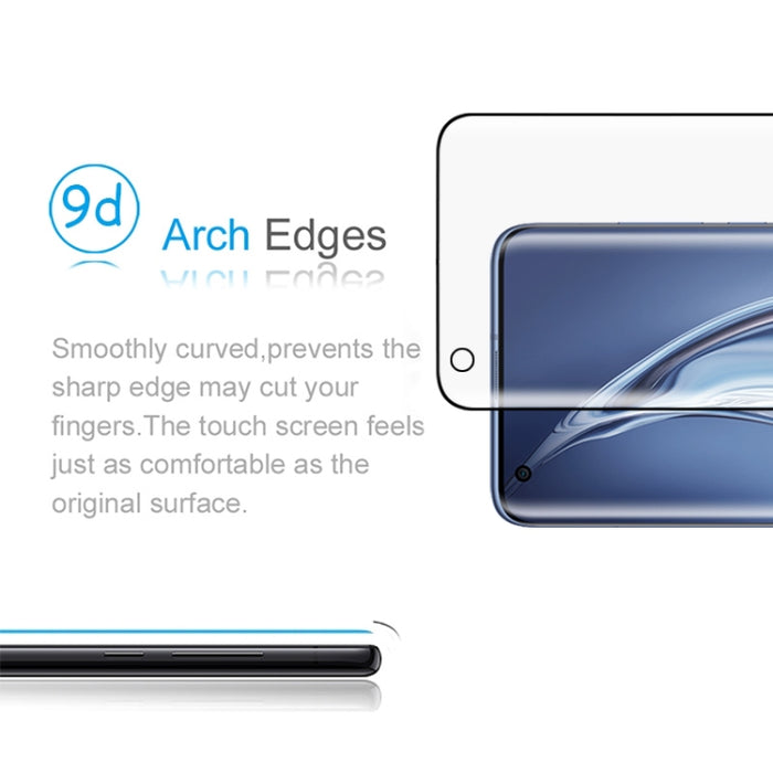 Para Xiaomi Mi 10 Pro 5G 9H HD Película de vidrio templado con borde curvo 3D (negro), For Xiaomi Mi 10 Pro 5G(Black)(1 PC), For Xiaomi Mi 10 Pro 5G(1 PC)