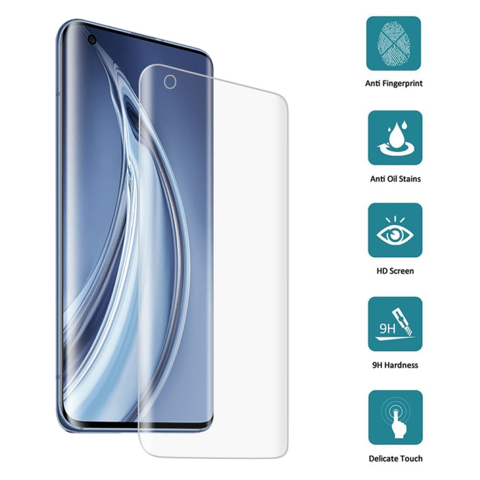 25 PCS para Xiaomi Mi 10 Pro 5G 9H HD Película de vidrio templado con borde curvo 3D (negro), For Xiaomi Mi 10 Pro 5G, For Xiaomi Mi 10 Pro 5G(Black)(25 PCS)