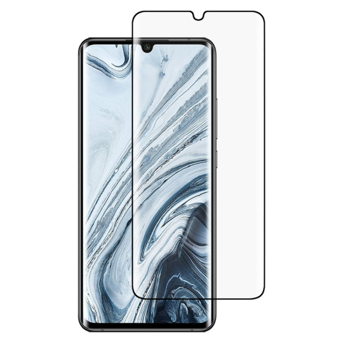 Para Xiaomi Mi Note 10 9H HD Película de vidrio templado con borde curvo 3D (negro), For Xiaomi Mi Note 10(1 PC), For Xiaomi Mi Note 10