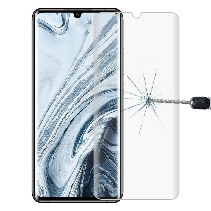Para Xiaomi Mi Note 10 9H HD Película de vidrio templado con borde curvo 3D (negro), For Xiaomi Mi Note 10(1 PC), For Xiaomi Mi Note 10