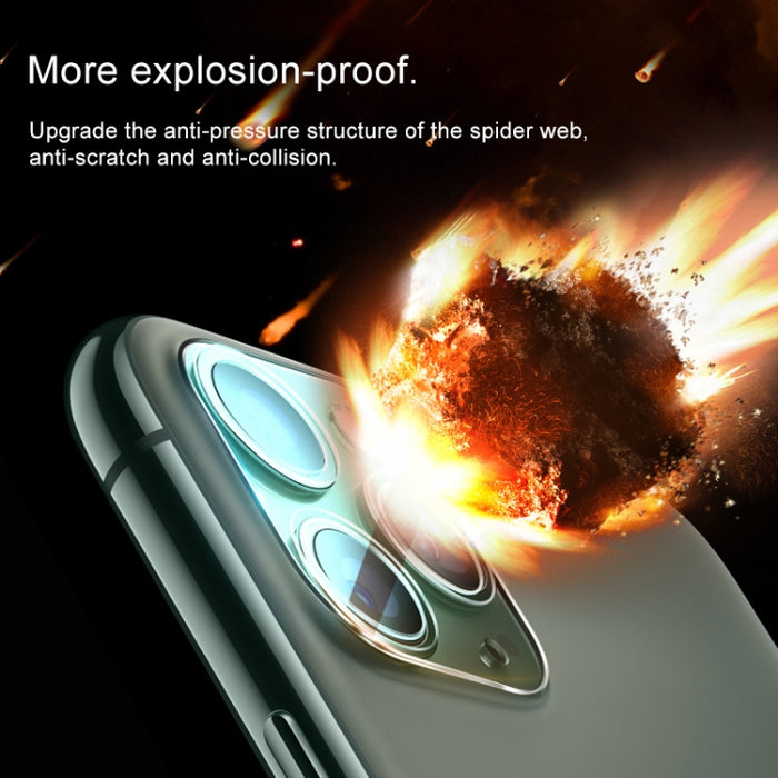 Para iPhone 12 Pro HD Protector de lente de cámara trasera Película de vidrio templado