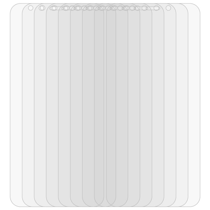 100 PCS 0.26mm 9H 2.5D Película de vidrio templado para Xiaomi Mi 6X y A2, For Mi 6X (100 PCS)