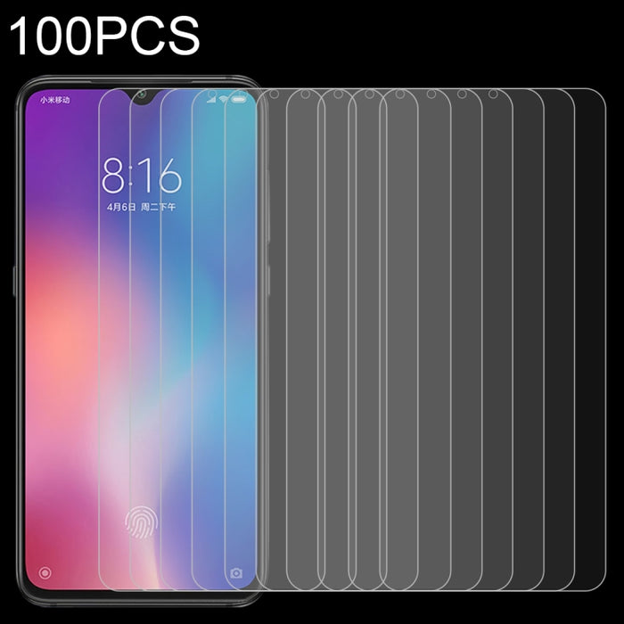 100 PCS 0.26mm 9H 2.5D Película de vidrio templado para Xiaomi Mi 9 SE, For Mi 9 SE (100 PCS)