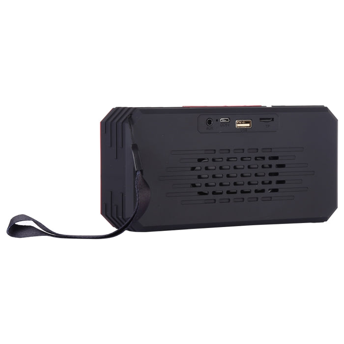 Altavoz Bluetooth inalámbrico portátil G36 DC 5V con llamadas manos libres, compatible con tarjeta USB y TF, auxiliar de 3,5 mm y FM