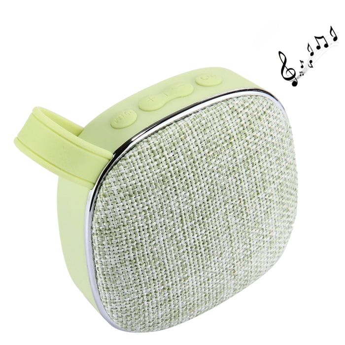 Altavoz estéreo Bluetooth con diseño de tela portátil X25 con micrófono incorporado, compatible con llamadas manos libres, tarjeta TF y entrada auxiliar, distancia de Bluetooth: 10 m
