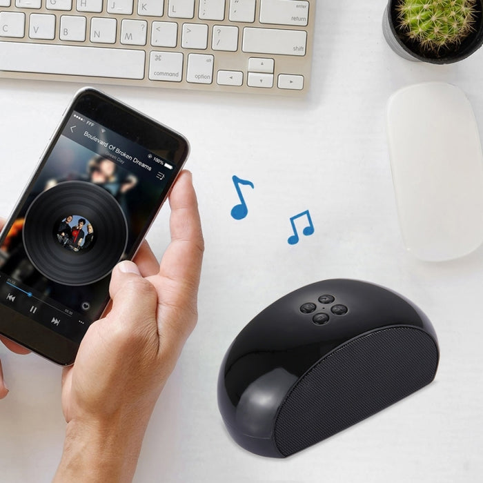 con micrófono incorporado, admite llamadas con manos libres, tarjeta TF, entrada auxiliar y FM, distancia de Bluetooth: 10 m