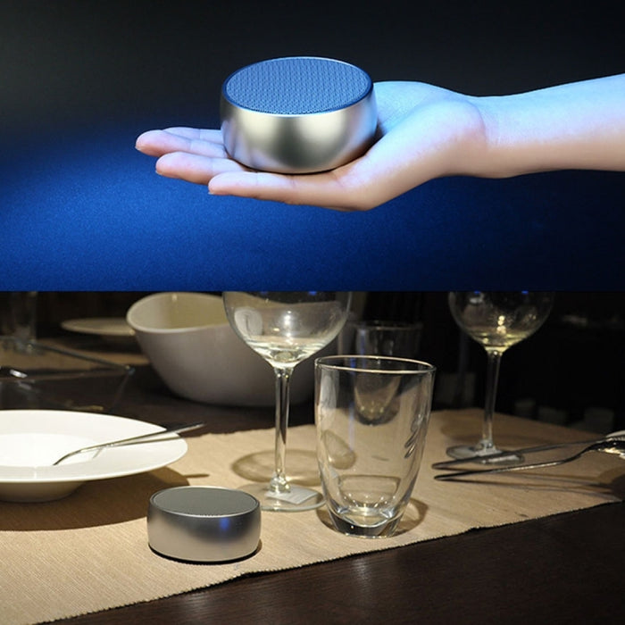 Altavoz Bluetooth portátil BS01, compatible con llamadas manos libres, tarjeta TF y entrada auxiliar