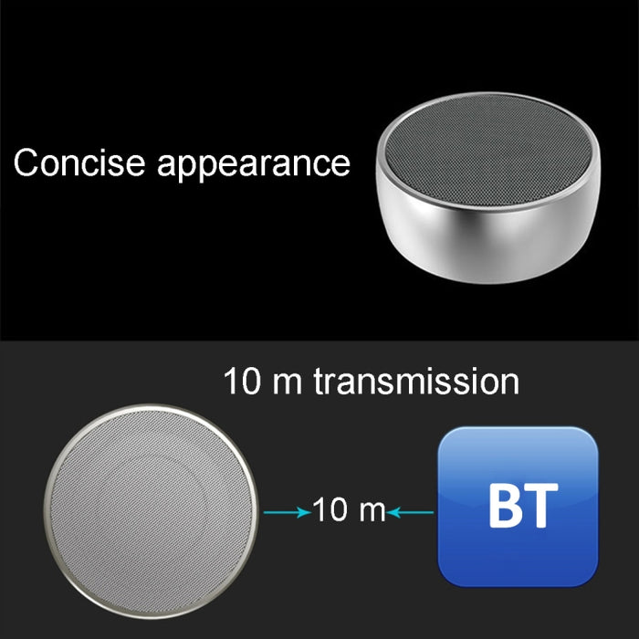 Altavoz Bluetooth portátil BS01, compatible con llamadas manos libres, tarjeta TF y entrada auxiliar