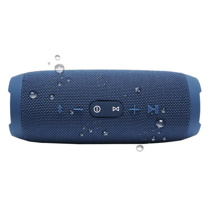Altavoz estéreo Bluetooth resistente al agua Charge3 Life, micrófono incorporado, compatible con llamadas manos libres, tarjeta TF, entrada auxiliar y banco de energía