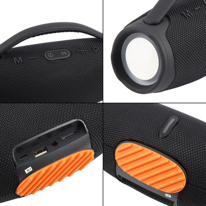 Micrófono incorporado, compatible con tarjeta TF y entrada auxiliar, distancia de Bluetooth: 10 m