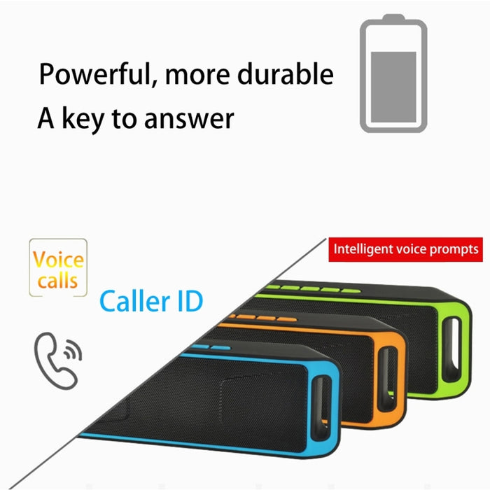 Compatible con llamadas manos libres, tarjeta TF, disco U, audio auxiliar y función FM.