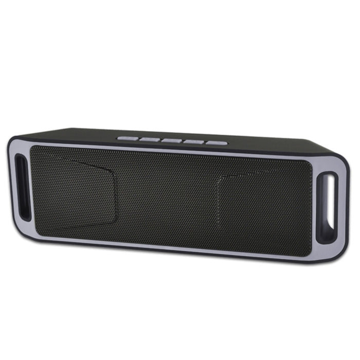 Compatible con llamadas manos libres, tarjeta TF, disco U, audio auxiliar y función FM.