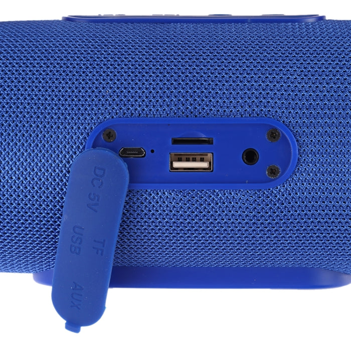 T&G TG109 Altavoz estéreo inalámbrico portátil Bluetooth V4.2 con asa, micrófono incorporado, compatible con llamadas manos libres, tarjeta TF, entrada auxiliar y FM