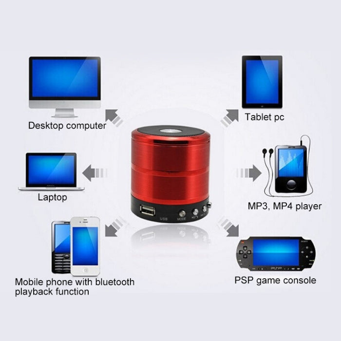 Presidente de Bluetooth WS-887 con el acollador, llamada manos libres de la ayuda y disco de FM y de U y tarjeta del TF y AUX.