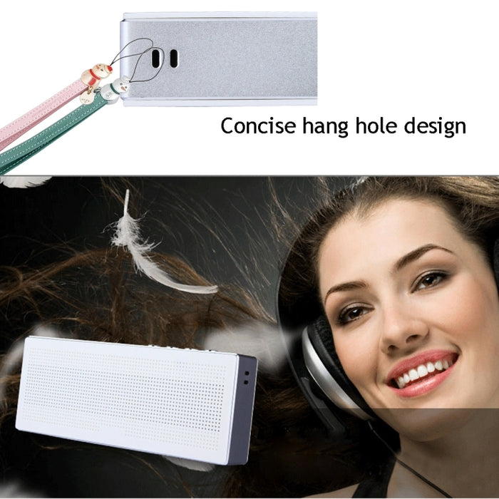 Altavoz Bluetooth multifuncional YM370 con micrófono, compatible con llamadas manos libres y tarjeta TF