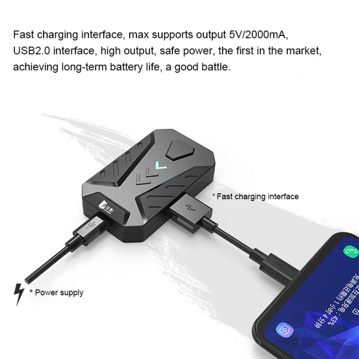 GAMWING MIX Portátil Bluetooth 4.0 Teclado Convertidor de Ratón Comer Pollo Juego Herramienta Auxiliar