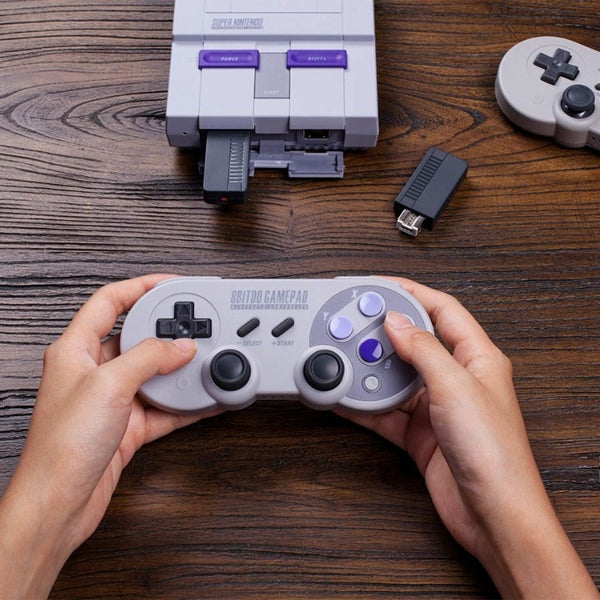 Receptor Retro 8BitDo para Mini NES SNES Classic Edition Adaptador Bluetooth