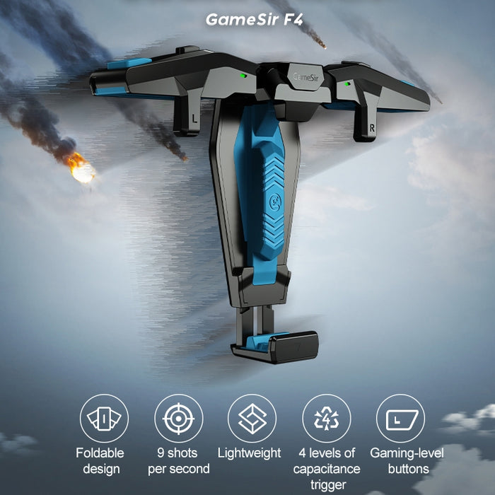 GameSir F4 plegable con forma de ala de águila, condensador de conexión directa física, Gamepad Compatible con dispositivos con sistema IOS y Android