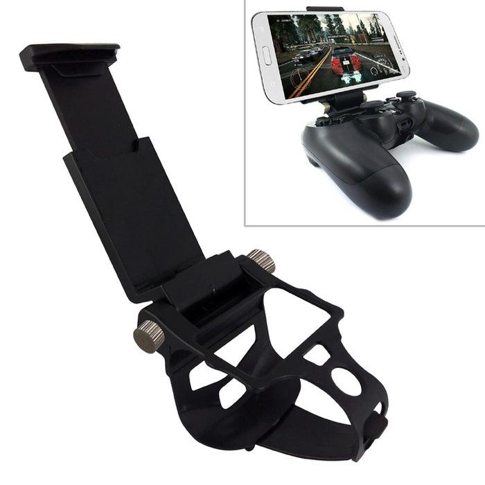 Soporte de mango de consola de juegos tipo clip plegable MB-822 para controlador PS4, longitud máxima de estiramiento: 90 mm