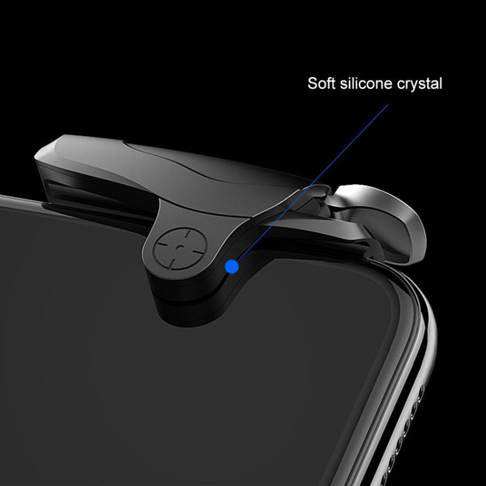 Botón Separable de aleación antideslizante, mando para juegos de teléfono móvil, compatible con modo ráfaga, adecuado para teléfonos móviles de 4,7-6,5 pulgadas