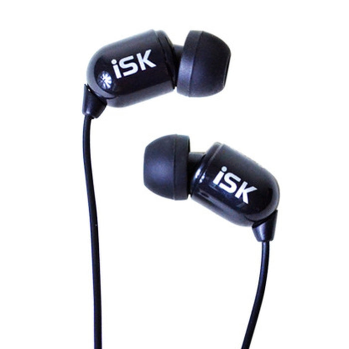 ISK SEM5 3,5 mm estéreo de alta fidelidad en el auricular del monitor del oído para los auriculares de la canción de la red de la computadora del teléfono
