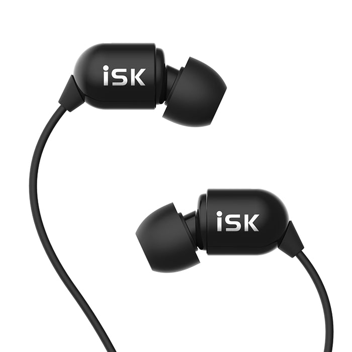ISK SEM5 3,5 mm estéreo de alta fidelidad en el auricular del monitor del oído para los auriculares de la canción de la red de la computadora del teléfono
