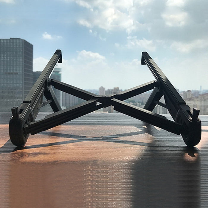 NEXSTAND Soporte extensor de altura para computadora portátil Soporte plegable para disipación de calor para computadora portátil, Tamaño: 27x3,9x3,6 cm