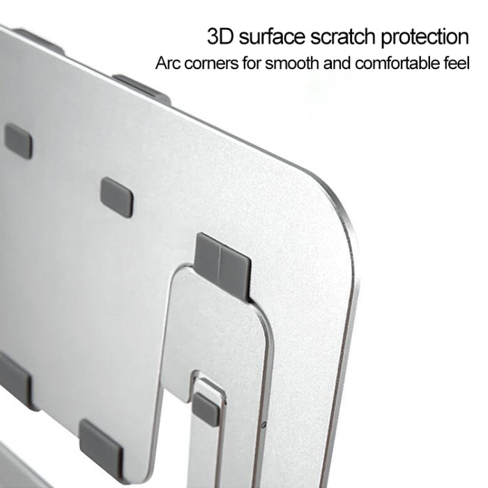 Soporte extensor de altura para computadora portátil Soporte plegable para disipación de calor para computadora portátil, tamaño: 22,3x23,5x1,3 cm